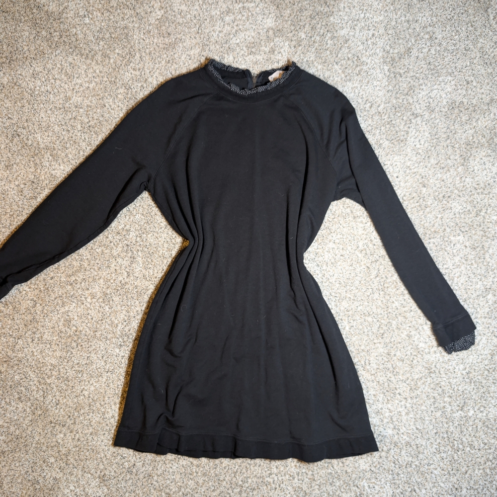 Elegant Black Long Sleeve Dress